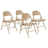 Ensemble de 4 chaises pliantes