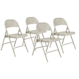 Ensemble de 4 chaises pliantes