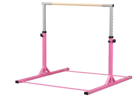 Barre horizontale ajustable de gymnastique